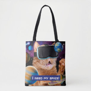 VR Cat in Space Draagtas