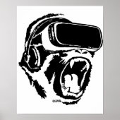 VR Gorilla Poster (Voorkant)