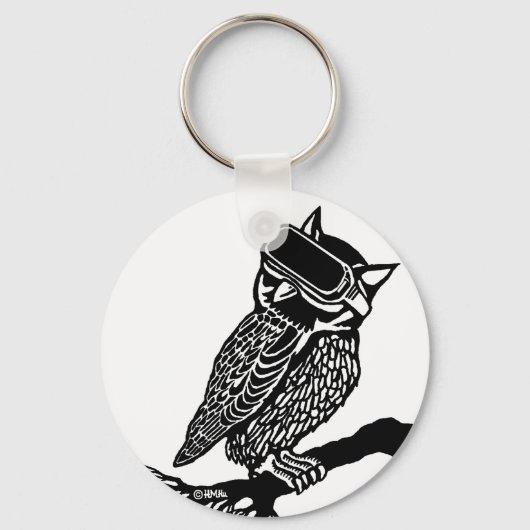 VR Owl Sleutelhanger (Voorkant)