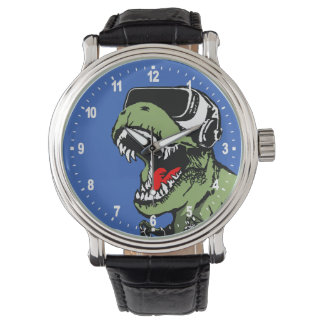 VR T-rex Horloge