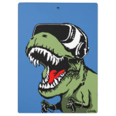 VR T-rex Klembord (Achterkant)