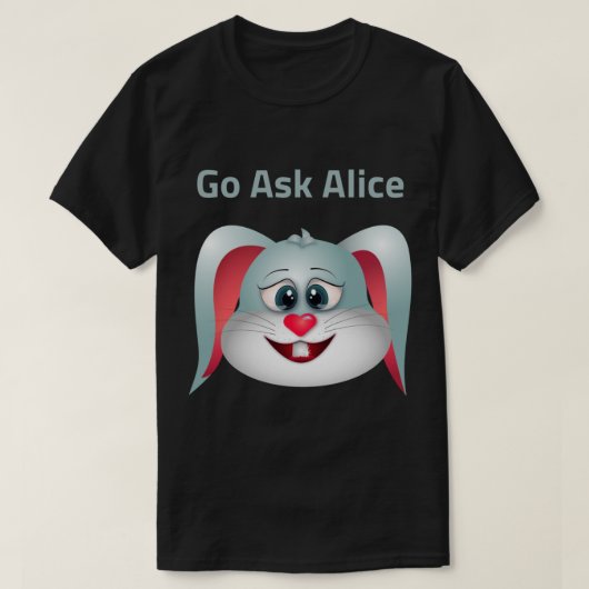 Vraag Alice (9) T-shirt (Design voorkant)