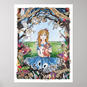 VRAAG ALLEEN ALICE POSTER