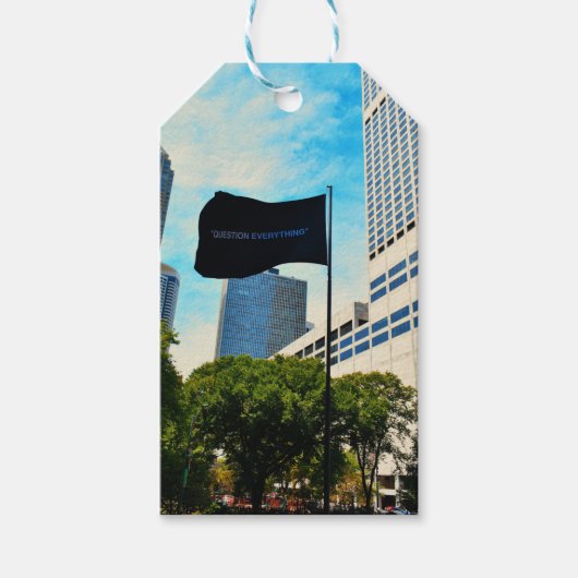 Vraag alles cadeaulabel (Voorkant)