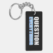 Vraag alles sleutelhanger (Voorkant Links)