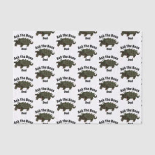 Vraag de Baas Pap Alligator Snapping Turtle Tissuepapier