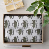 Vraag de Baas Pap Alligator Snapping Turtle Tissuepapier (Geschenk)