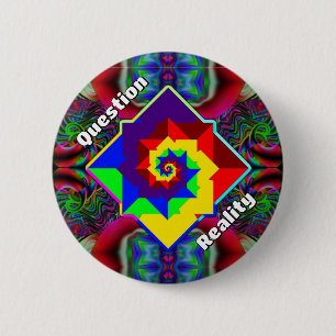 Vraag de werkelijkheid ( u kunt de woorden wijzige ronde button 5,7 cm