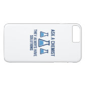 Vraag een chemicus Case-Mate iPhone case (Achterkant (Horizontaal))