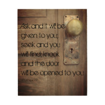 Vraag het aan Seks Knock Matthew 7:7