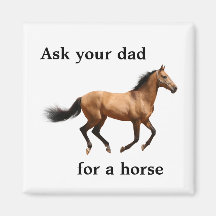 Vraag je vader om een paardenmagneet