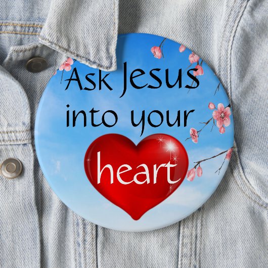 Vraag Jezus Button (In situ)