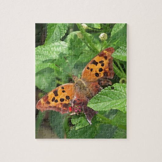 Vraag Mark Butterfly over Lantana Legpuzzel (Verticaal)