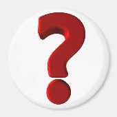Vraag Mark Magnet Magneet (Voorkant)