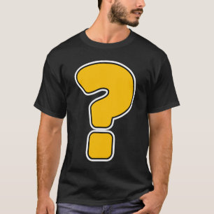 Vraag Mark Punctuation Fan T-shirt
