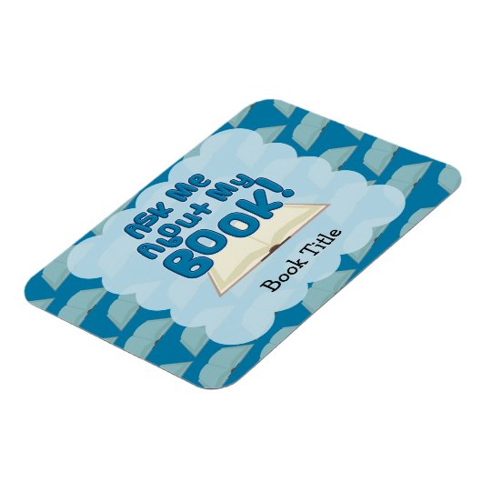 Vraag me dat ik een boek heb. magneet (Linkerzijde)
