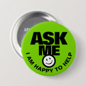 Vraag me dat ik graag de groene zwarte Button help (Voorkant /achterkant)