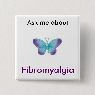 Vraag me... knoop vierkante button 5,1 cm