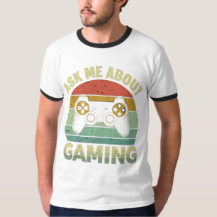 Vraag me naar Gaming: Fun Gamer Design T-shirt