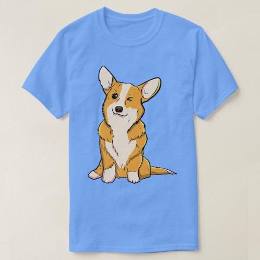 Vraag me naar gezelschapszetels Corgi Funny Women  T-shirt (Design voorkant)