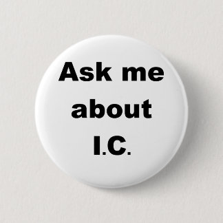 Vraag me naar IC Ronde Button 5,7 Cm