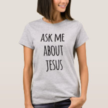 Vraag me naar Jesus - Funny Christelijk