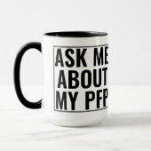 Vraag me naar Mijn Afbeelding met PFP Profile Funn Mok (Links)