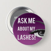 Vraag me naar mijn Button Lashes (Voorkant /achterkant)
