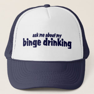 Vraag me naar mijn Drink. Trucker Hat Trucker Pet