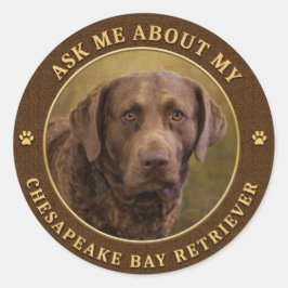 Vraag me naar Mijn eBay Retriever Stickers