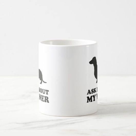 Vraag me naar mijn Mok voor Wiener Coffee (Center)