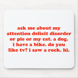 Vraag me naar mijn TOEVOEGING... Muismat