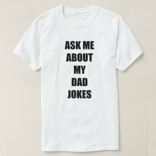 Vraag me naar mijn vader Jokes Mannen T-Shirt