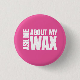 Vraag me naar mijn was - Scentsy Ronde Button 3,2 Cm