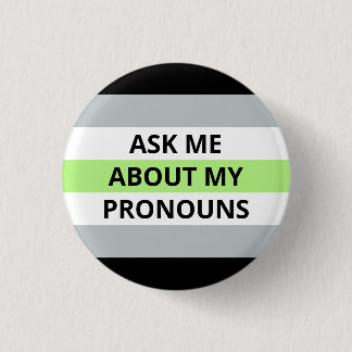 Vraag me naar mijn woordspeling ronde button 3,2 cm
