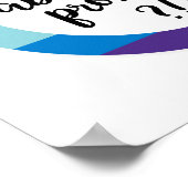 Vraag me naar m'n pronoun? poster (Hoek)