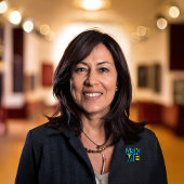 Vraag me naar Museum Docent Button