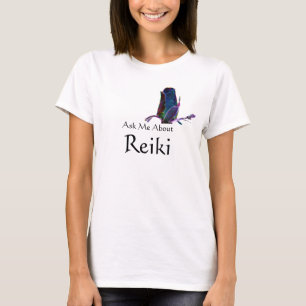 Vraag me naar Reiki T-shirt
