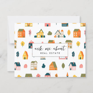 Vraag me naar speciale acties voor huizen van onro briefkaart