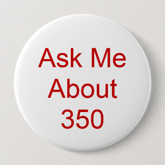 Vraag me ongeveer 350 ronde button 4,0 cm