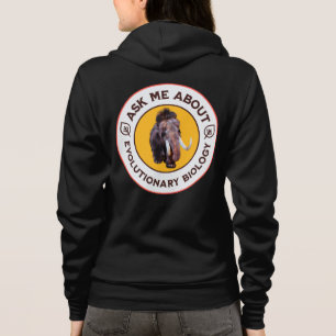 Vraag Me Over Evolutionaire Biologie Wolharige Mam Hoodie