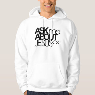 Vraag me over Jezus Sweatshirt