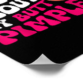 Vraag me over mijn kont puistjes inschepen ongepas poster (Hoek)