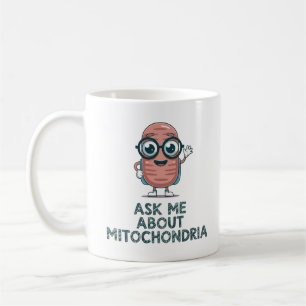 Vraag Me Over Mitochondriën – Biologie Docent Koffiemok