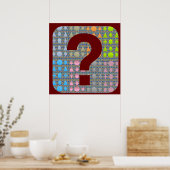 Vraag me waarom - Star-vragen Poster (Keuken)