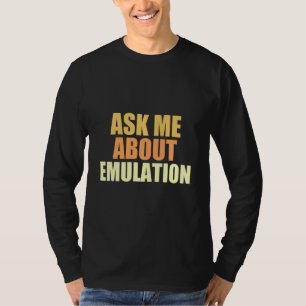 Vraag me wat ik moet weten over de nieuwe gamecarc t-shirt