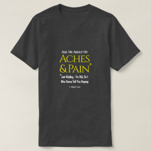Vraag me wat mijn avontuur en pijn zijn - een Mist T-shirt