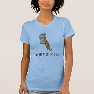 Vraag me wat mijn boek is - Shirt voor auteur-cade