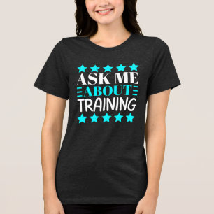 Vraag mij naar de opleiding Tri-Blend shirt