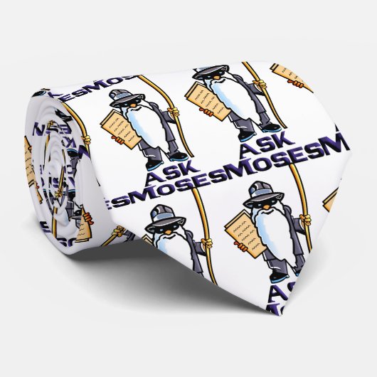 Vraag Moses Stropdas (Opgerold)